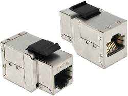 Fotoja e Fole për kabllo DeLOCK Keystone Modul RJ45-RJ45, Cat.6A - 86166