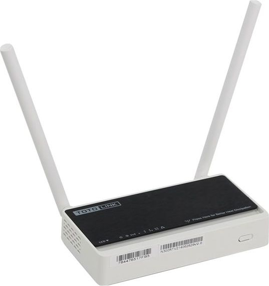 Fotoja e Ruter Totolink N300RT, 1x RJ45, Wi-Fi 4, WPA2, i bardhë