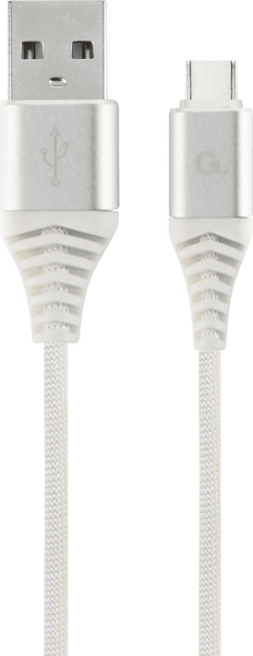 Fotoja e Kabllo Gembird USB, USB-A - USB-C, 1 m, e bardhë