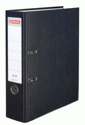 Fotoja e Dosje Herlitz Lever Binder, A4, 80 mm, e zezë