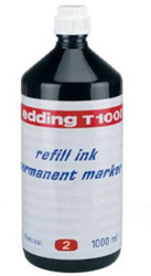 Fotoja e Bojë rimbushëse për marker Edding, 100ml, e kuqe