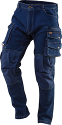 Fotoja e Pantallona pune Neo DENIM, XS, të kaltërta