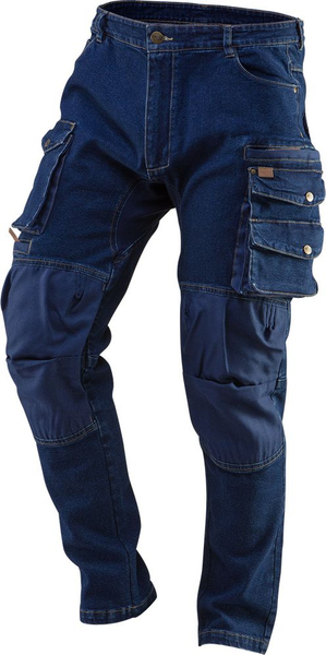 Fotoja e Pantallona pune Neo DENIM, XS, të kaltërta