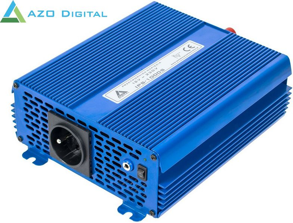 Fotoja e Konvertues sinusoidal Azo SINUS 12V/230V ECO MODE IPS-1000S 1000W