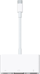 Fotoja e Përshtatës Apple USB-C - VGA + USB-C + USB (MJ1L2ZM/A), i bardhë