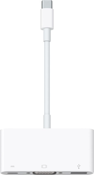 Fotoja e Përshtatës Apple USB-C - VGA + USB-C + USB (MJ1L2ZM/A), i bardhë