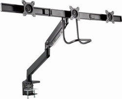 Fotoja e Mbajtës monitori Gembird Desk mount, për 3 monitorë, 17" - 27"