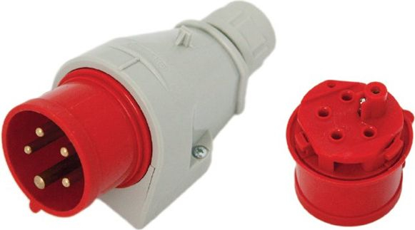 Fotoja e Prizë Tarel EX-TWT-116, 32A, 400V, 3P+Z, IP44, e hirtë/kuqe
