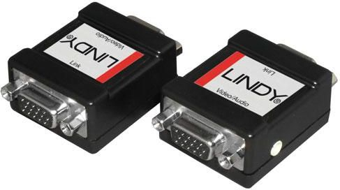 Fotoja e Sistem i transmetimit të sinjalit Lindy AV VGA + përshtatës audio (fole stereo) (35500)