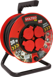 Fotoja e Rrotull me kabllo zgjatëse Volteo Heavy Duty, 20 m, 3x2.5mm²