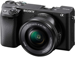 Fotoja e Aparat fotografik Sony ALPHA 6400, 16-50 mm, i zi