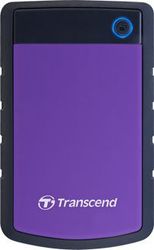 Fotoja e Disk i jashtëm HDD Transcend 25H3 TS4TSJ25H3P, 4TB, 2.5 inç, i zi/vjollcë