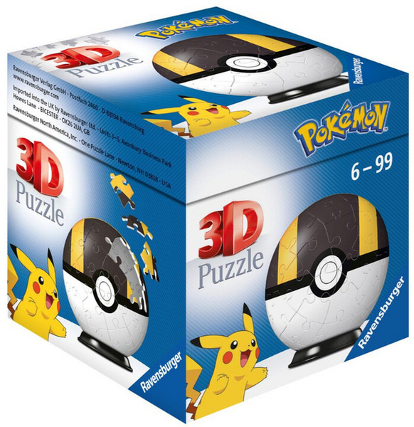 Fotoja e Puzzle Ravensburger Puzzle-Ball Pokémon (112661), 3D, 54 pjesë