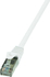 Fotoja e Kabllo rrjeti LogiLink, CAT 6, F/UTP, EconLine, 0.25m, e bardhë, Picture 1