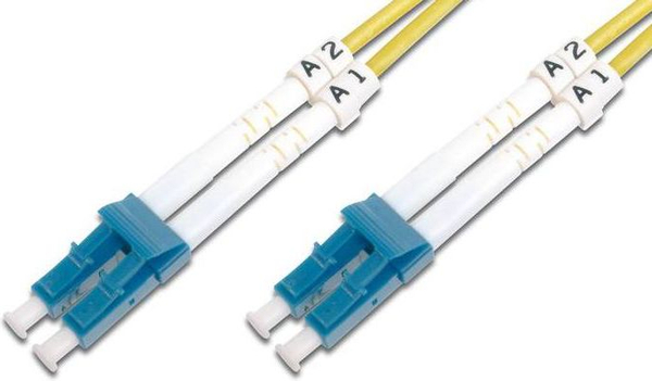 Fotoja e Kabllo me fibra optike Digitus (DK-2933-03), LC/LC, 3m, e bardhë