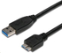 Fotoja e Kabllo PremiumCord USB-A - microUSB, 2m, e zezë, Picture 1