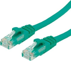 Fotoja e Kabllo rrjeti Value Patchcord RJ-45 - RJ-45, UTP, CAT 6a, 50 cm, e gjelbër