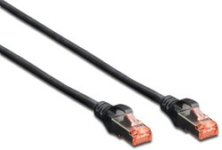 Fotoja e Set kabllosh patchcord Digitus, Cat.6, S/FTP, 3m, 10 copë, të zeza