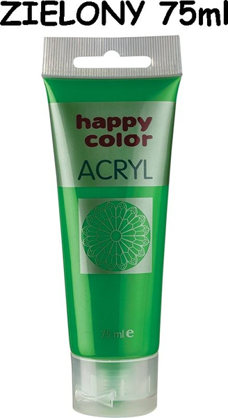 Fotoja e Ngjyrë akrilike Happy Color, 75ml, e gjelbër