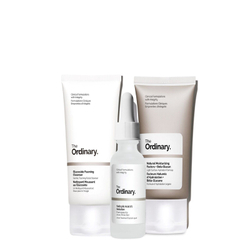 Fotoja e Set The Ordinary The Acne Set, Pastrues Glucoside Foaming, 50ml + Trajtues Salicylic Acid 2% Solution, 30ml + Krem Natural Moisturizing Factors + Beta Glucan, 30ml