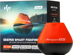 Fotoja e Altoparlant për peshkim Deeper Echosounder Fishfinder, Wireless, 65g, portokalli