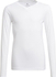 Fotoja e Bluzë me mëngë të gjata Adidas JR Team Base Tee LS, 152cm, e bardhë, Picture 1