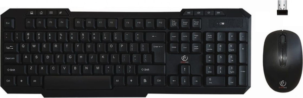 Fotoja e Set Tastierë dhe maus Rebeltec Vortex, i zi