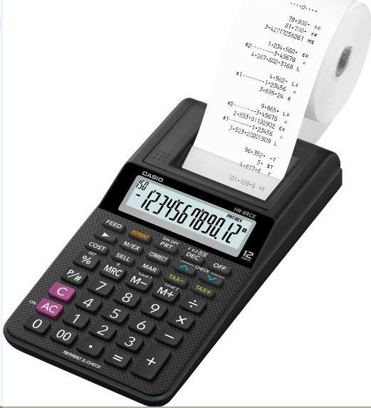 Fotoja e Kalkulator Casio HR 8 RCE BK