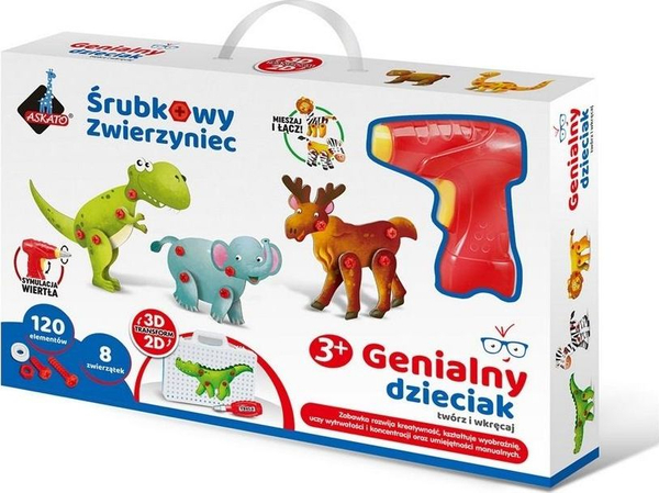Fotoja e Set ndërtimi me vida për fëmijë Askato DIY, +3 vjeç