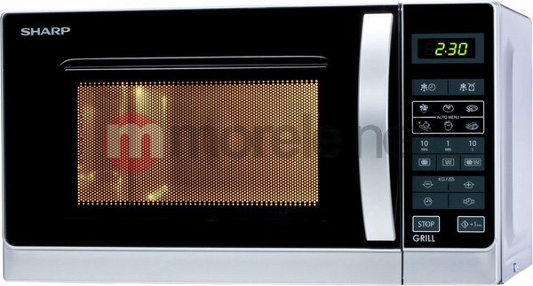 Fotoja e Mikrovalë Sharp R642INW, 800 - 1000W, e argjendtë