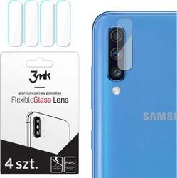 Fotoja e Lente mbrojtëse për kamerë 3MK HIBRID GLASS për Samsung Galaxy A70