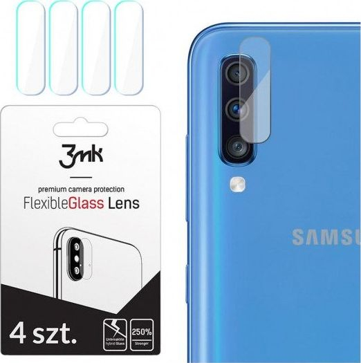 Fotoja e Lente mbrojtëse për kamerë 3MK HIBRID GLASS për Samsung Galaxy A70