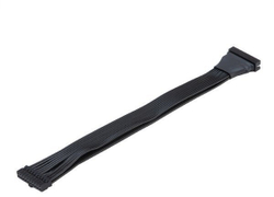 Fotoja e Kabllo zgjatëse Akasa USB 3.0, M/F, 19-pin, 15cm, e zezë
