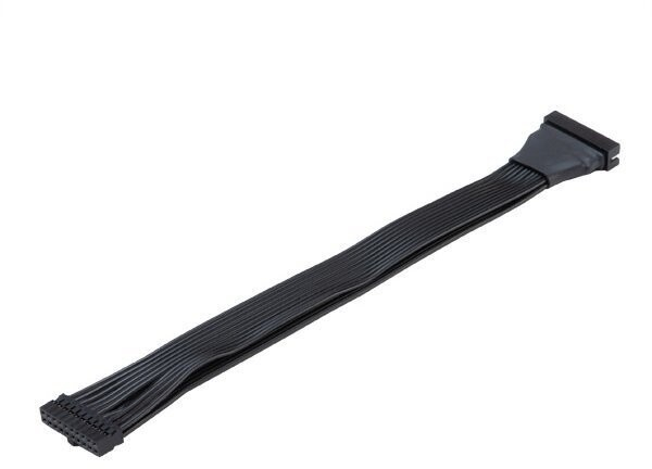 Fotoja e Kabllo zgjatëse Akasa USB 3.0, M/F, 19-pin, 15cm, e zezë