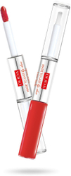 Fotoja e Shkëlqyes për buzë Pupa, 001 Hot Coral, 2 x 4 ml