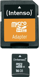 Fotoja e Kartë memorie MicroSDHC Intenso, 16 GB,