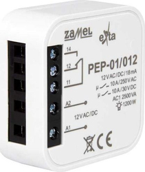 Fotoja e Rele elektromagnetike Zamel PEP-01/012, 12VAC/DC, 10A