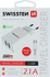 Fotoja e Ładowarka Swissten 2x USB-A 3 A (22051000), i bardhë, Picture 1
