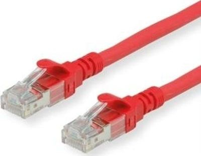 Fotoja e Kabllo rrjeti Roline, RJ45, UTP, CAT 6a, 3m, e kuqe