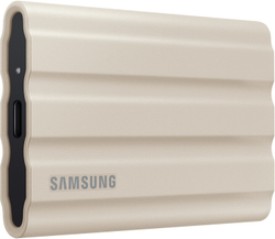 Fotoja e Disk i jashtëm Samsung T7 Shield, 2TB, bezhë