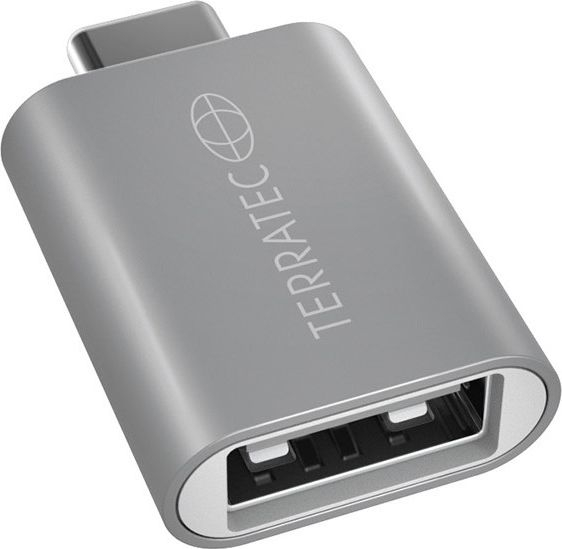 Fotoja e Përshtatës TerraTec USB C - USB 251732, i argjendtë
