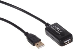 Fotoja e Përshtatës Maclean (MCTV-757) USB-A - USB-A,10m, i zi
