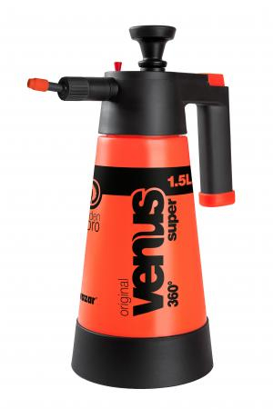 Fotoja e Ujitëse Kwazar Venus Super 360 202-6030-20-0031, 1.5L, e zezë/portokalli