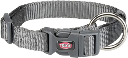 Fotoja e Kollare për qen Trixie Premium, M/L, 35-55cm, 20mm, e hirtë