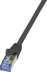 Fotoja e Kabllo rrjeti LogiLink, CAT 6a,, Patchcod, S/FTP, 3m, e zezë