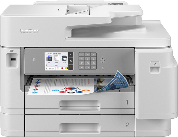 Fotoja e Printer Brother MFC-J5955DW, i bardhë