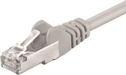 Fotoja e Kabllo rrjeti Mcab, Patchcord, SF-UTP, Cat5e, 7.5m, e hirtë