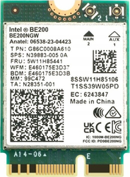 Fotoja e Kartelë rrjeti Intel WI-FI 7 2230 2x2 BE+BT vPro (BE200.NGWG)