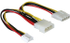 Fotoja e Kabllo Delock Molex x2 - 4-pin, 0.2m, Multicolor (82111), Picture 1