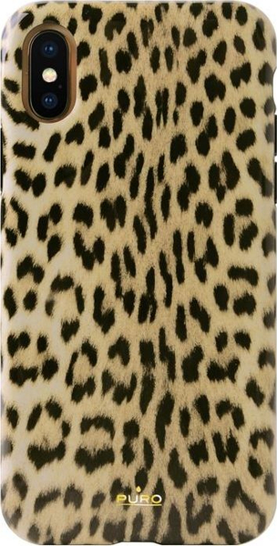 Fotoja e Mbrojtëse PURO Etui Glam Leopard për iPhone Xs/X Limited Edition